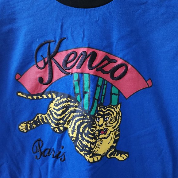Kenzo Embroidered & Screen Printed T-shirt. Men's Small. NWOT. - Picture 2 of 4
